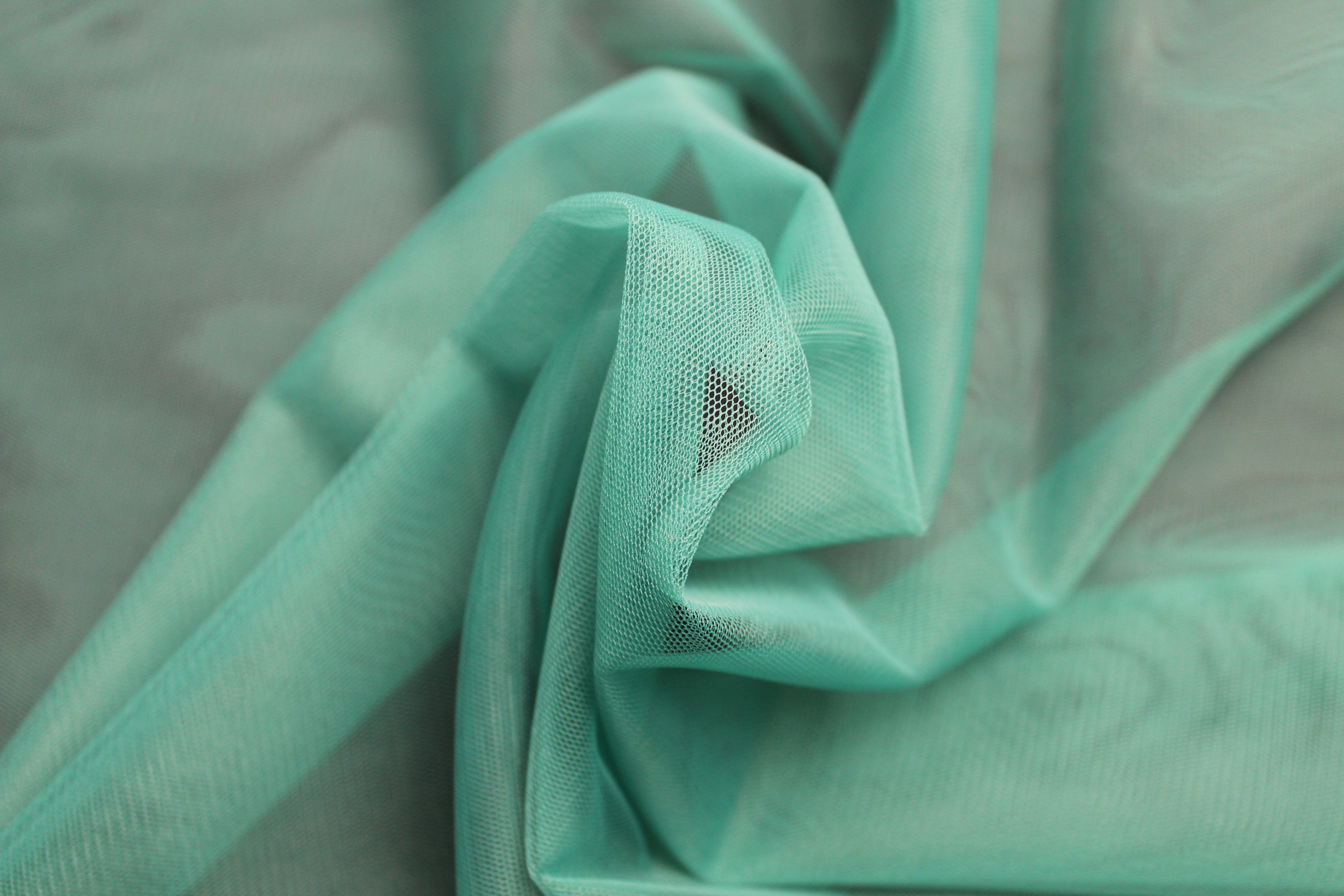 STRETCH TULLE - GREEN 20